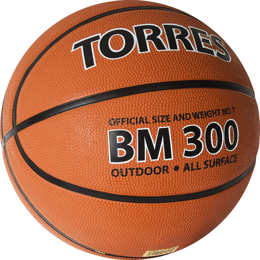 Мяч баскетбольный TORRES BM300, Размер 7