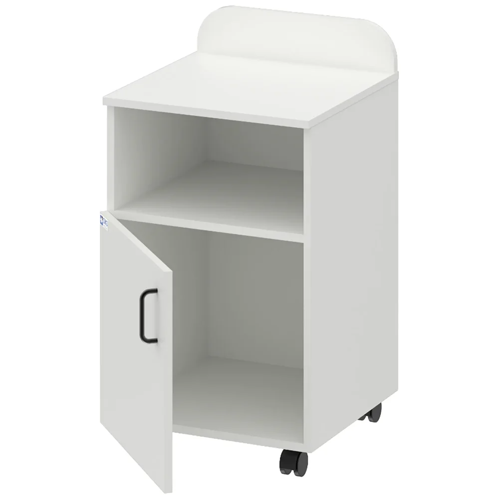 Тумба прикроватная с бортом WHITE LITE 1