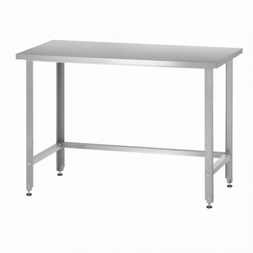 Стол производственный СПРн 860х600х600 «Norma Ral» (полка-обвязка разборная, ножка угловая)