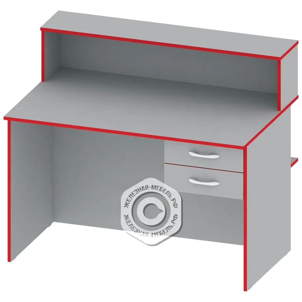 Стол кафедра с надставкой МБ-ШК-3
