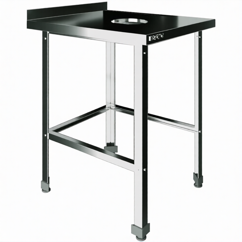 Стол для сбора пищевых отходов с бортом СПО-7/6-БО-ЭЦ