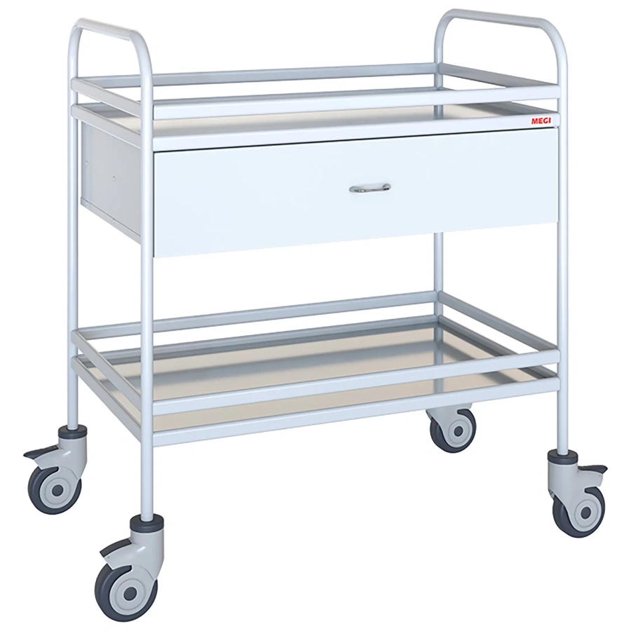 Столик манипуляционный с бортиками МСК-549-01