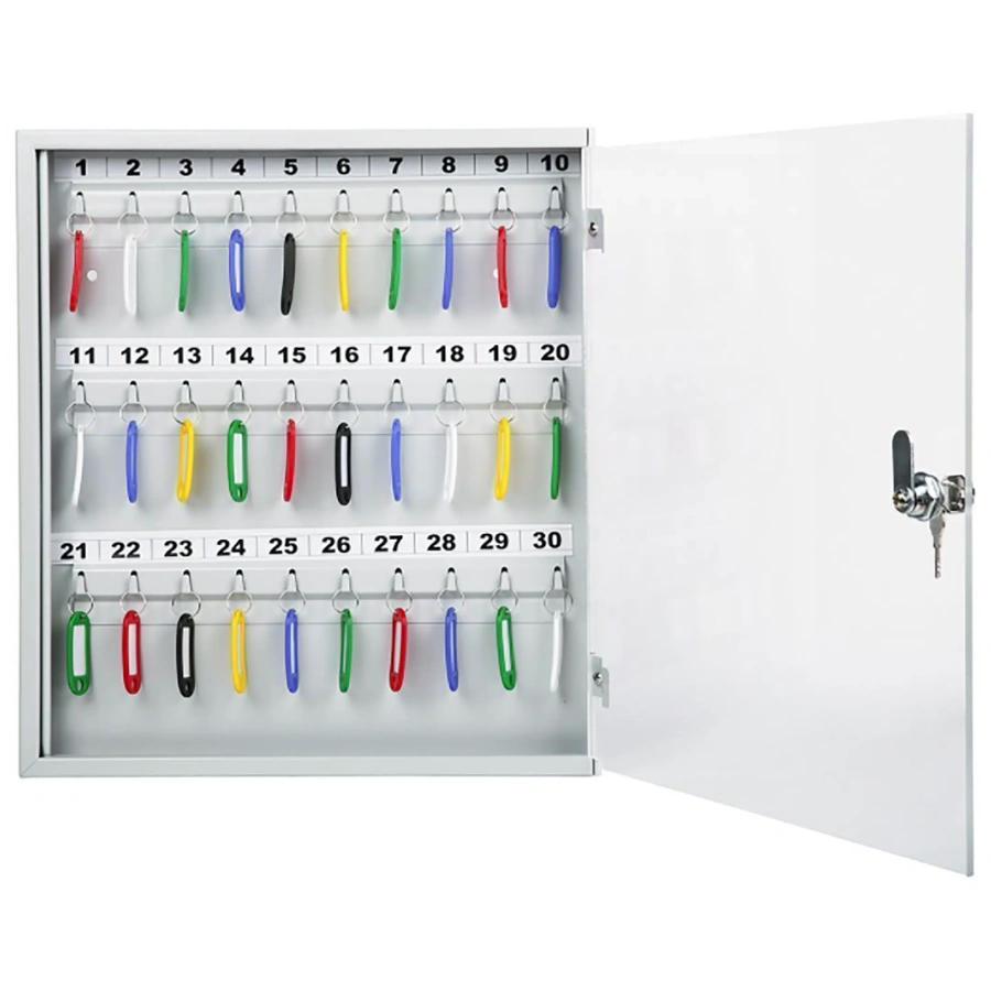 Ключница с прозрачной дверцей КЛС-30 (с брелками)