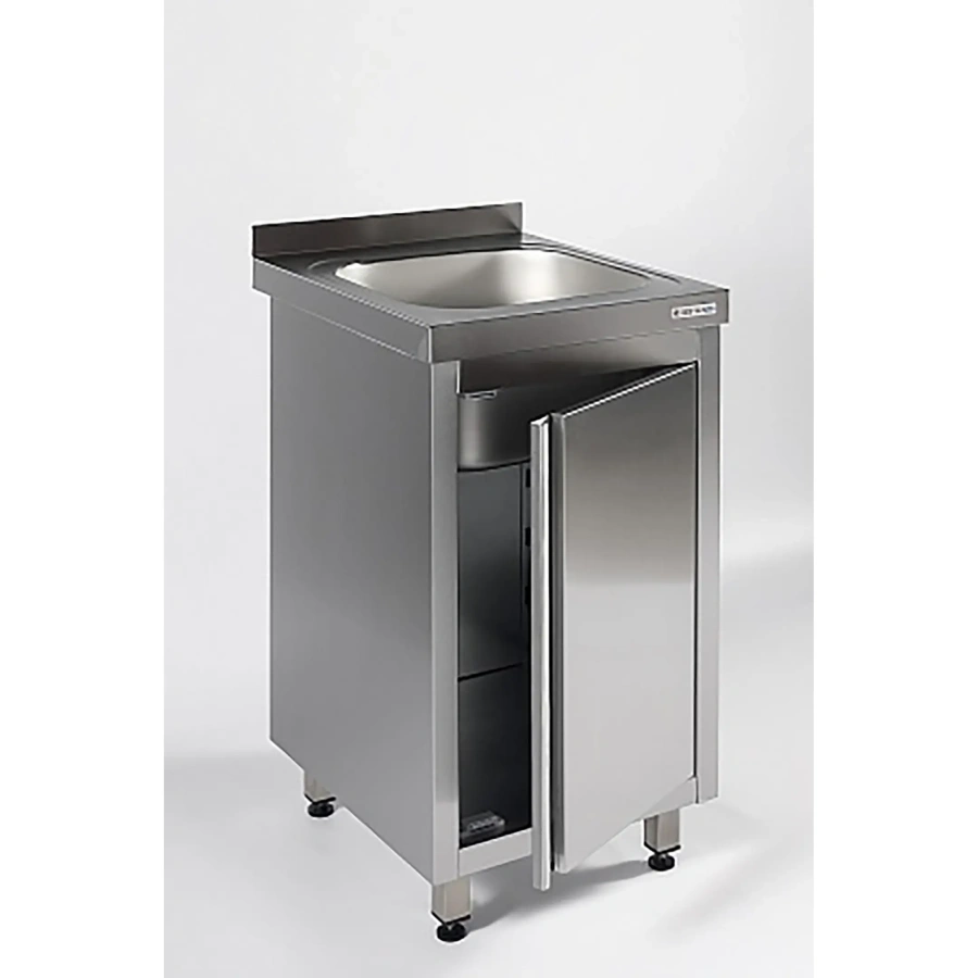 Ванна моечная односекционная цельнотянутая с бортом закрытая ВМЦЗ-1/5/6-Б