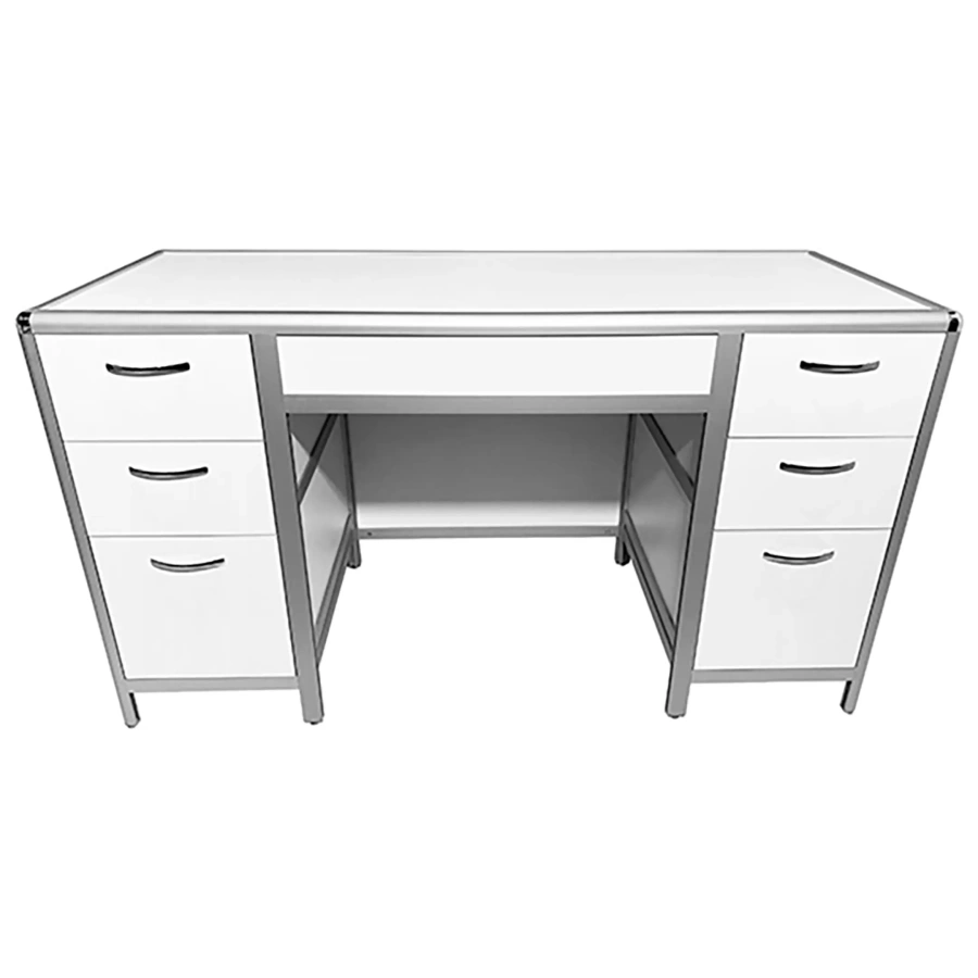 Стол лабораторный MED 10.007al (белый)