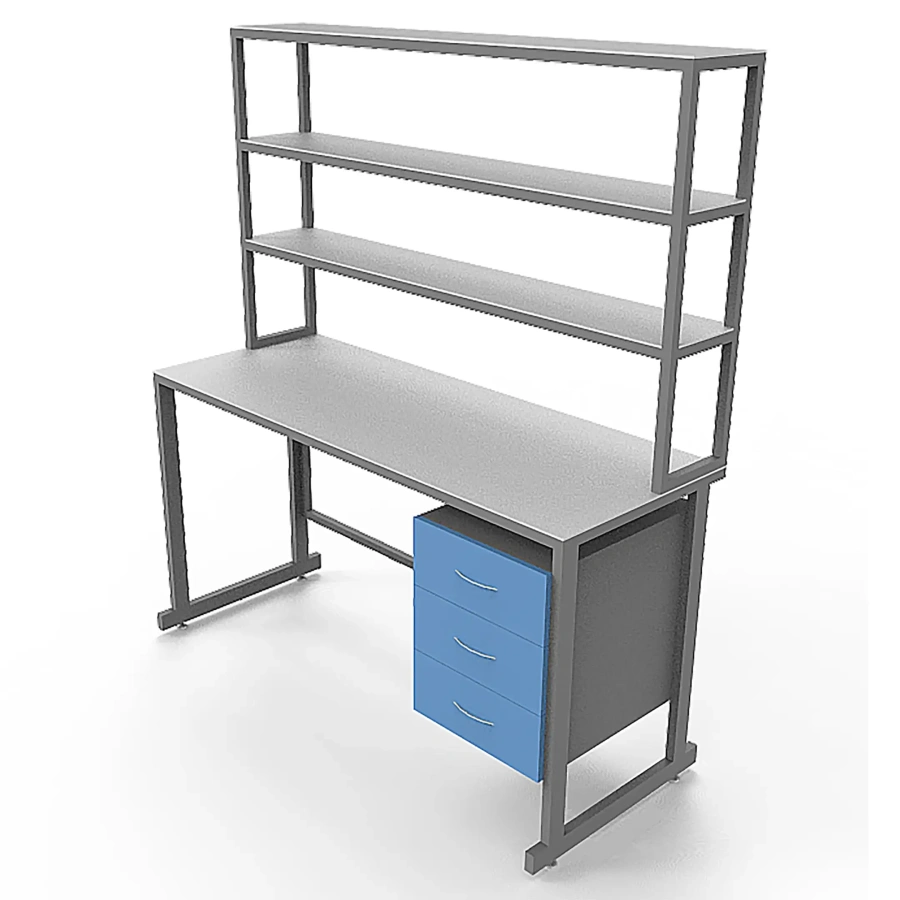 Стол лабораторный с керамикой СЛк 21.015 (белый)