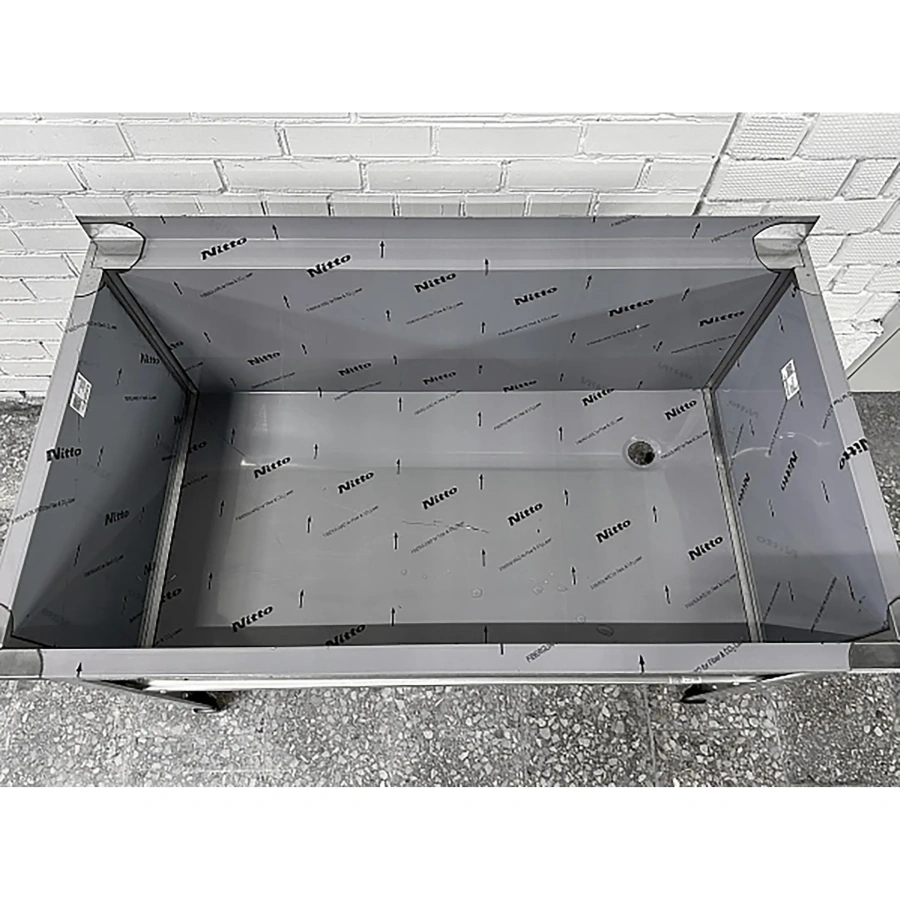 Ванна котломоечная с бортом ВМСК-1/10/7-Б-ЭЦ