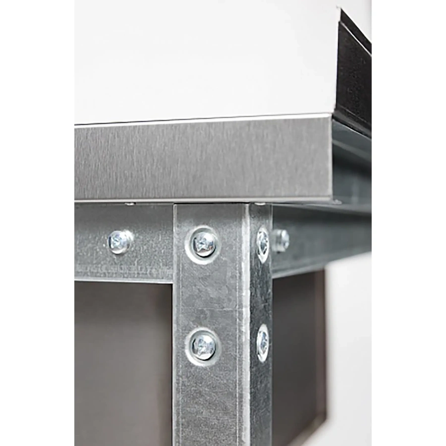 Ванна моечная с рабочей поверхностью с бортом ВМСР/1-10/6-БПО-ЭЦ