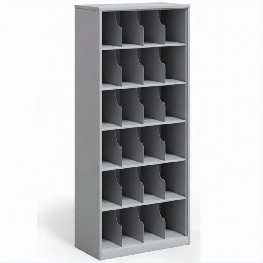 Шкаф для 24 противогазов ХПГ-24-800, без двери (1880x800x400)