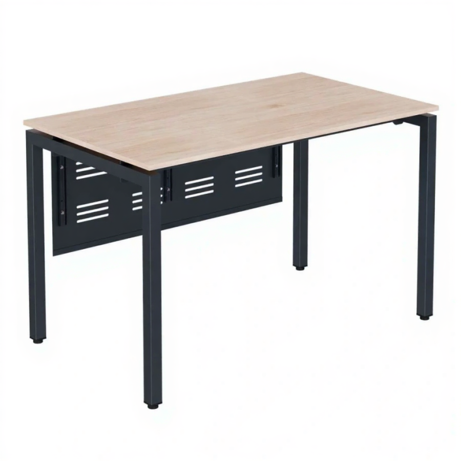 Офисный стол «СМАРТ» подстолье «П» профиль 40x40 столешница 16 мм /перфорированный экран