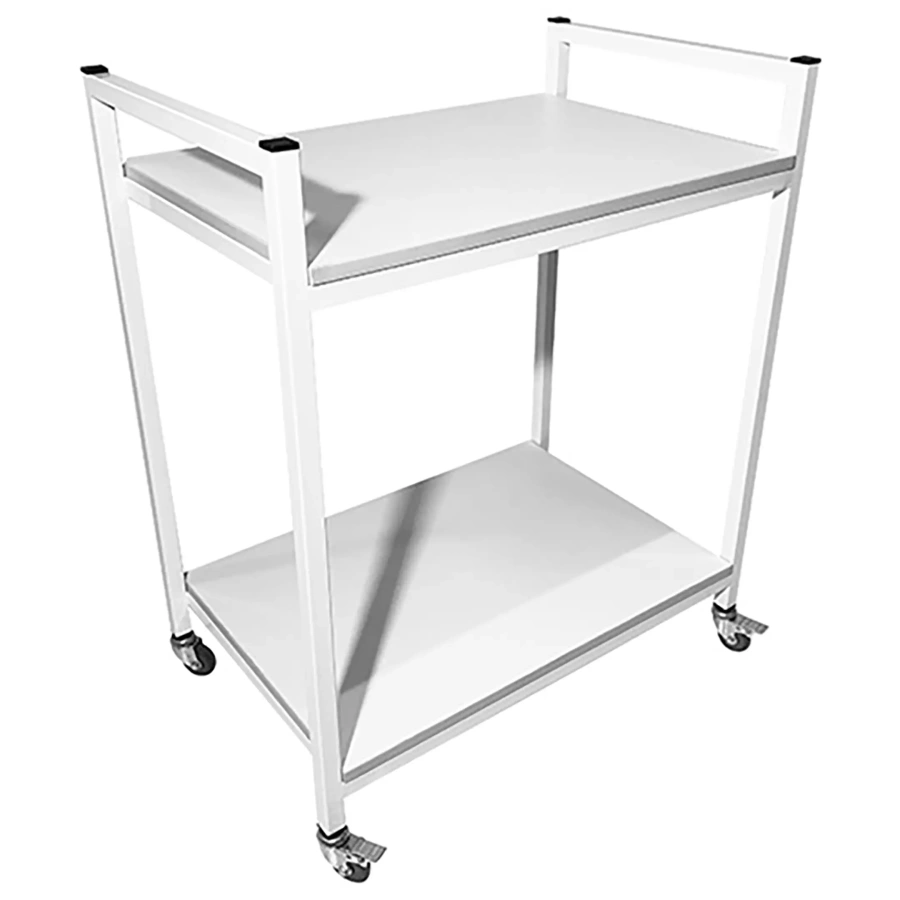 Стол лабораторный мобильный СЛм 17.004 (белый)