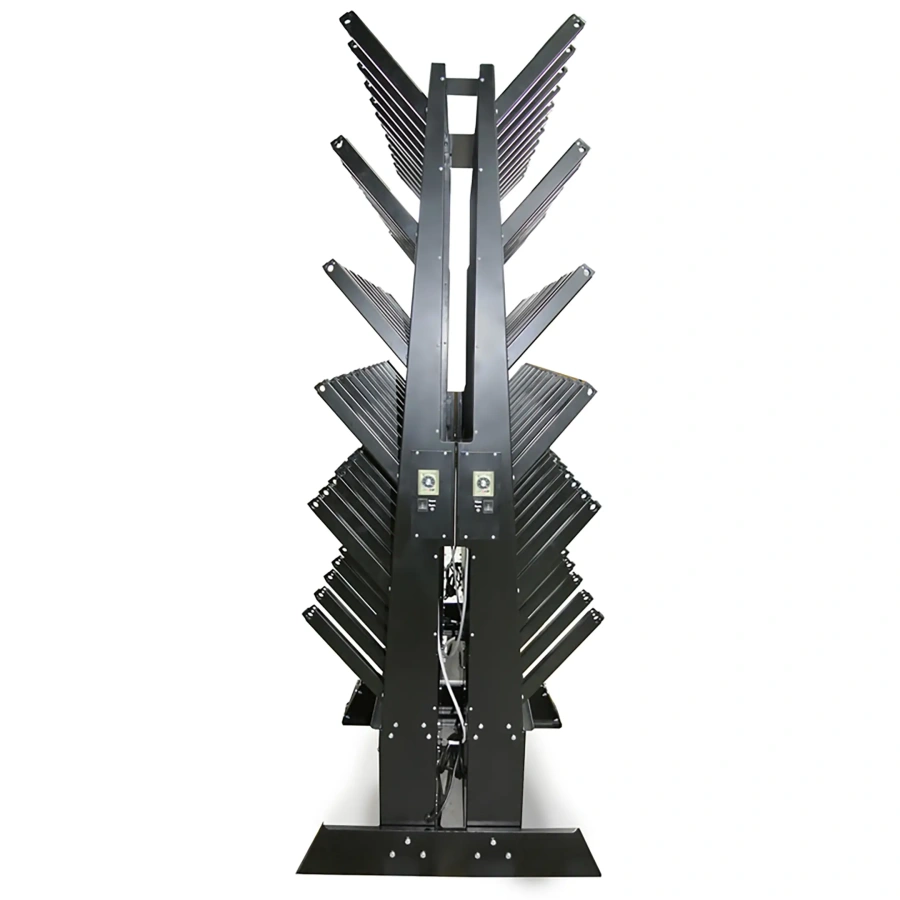 Сушильная стойка СО-72 на 72 пары обуви (с клапанами)