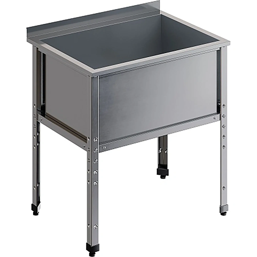 Ванна котломоечная с бортом ВМСК-1/10/7-Б-ЭЦ