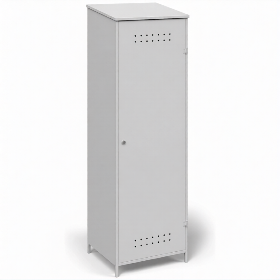 Шкаф для газового баллона на 40 л. ШГБК-05 с полкой сварной, усиленный