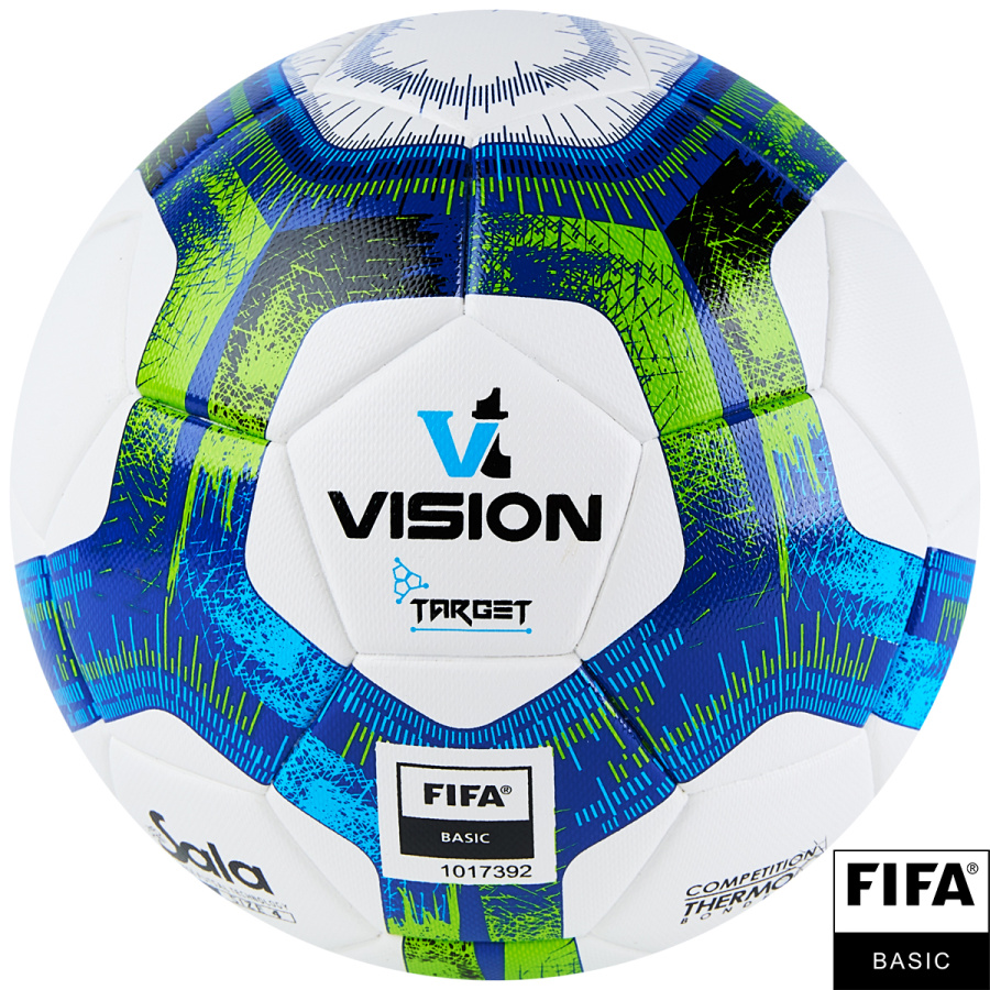 Мяч футзальный VISION Target, FIFA Basic, размер 4