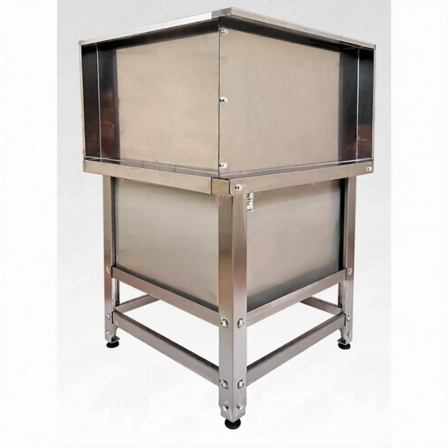 Ванна моповая ВМСн 500(800)х530х530  1 м/о (облицовка Г-обр., правая; ножка угловая)