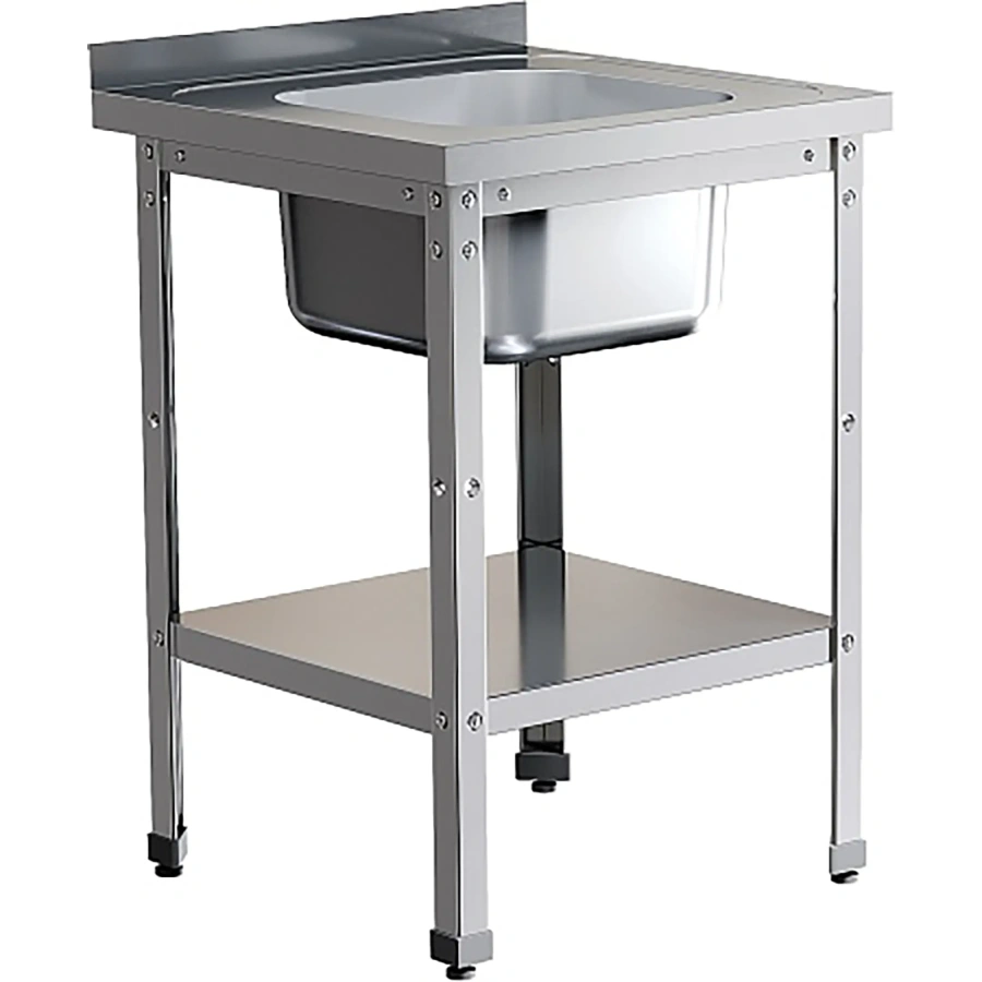 Ванна моечная односекционная цельнотянутая с бортом ВМЦ-1/7/7-БП-ЭН