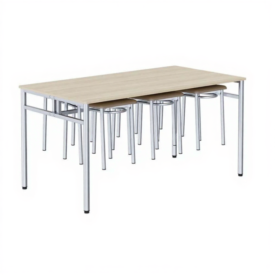 Стол c подвесами 6м для стульев и табуретов