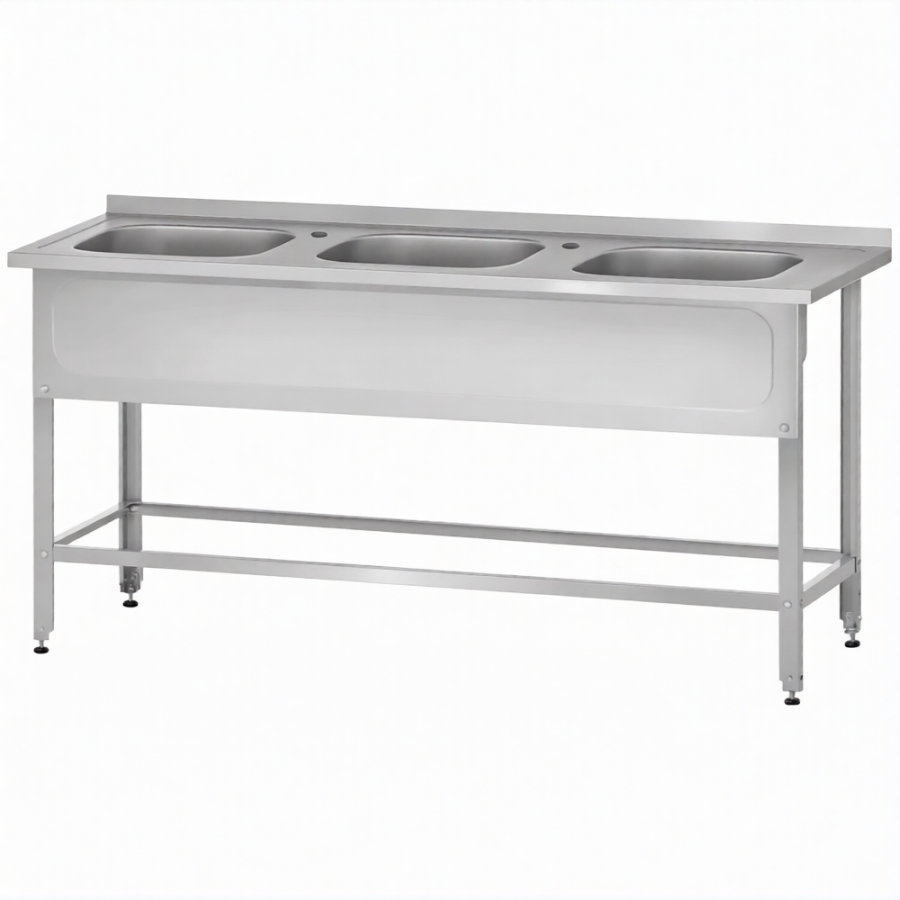 Ванна ВМЦн 860х1800х600  3 м/о, борт, отв. д/смесит., экран (ножка угловая)